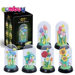KB040803 KB040805 - Creative children diy mini toys colorful handmade clay flowers